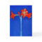 Mondrian Amaryllis Greeting Card