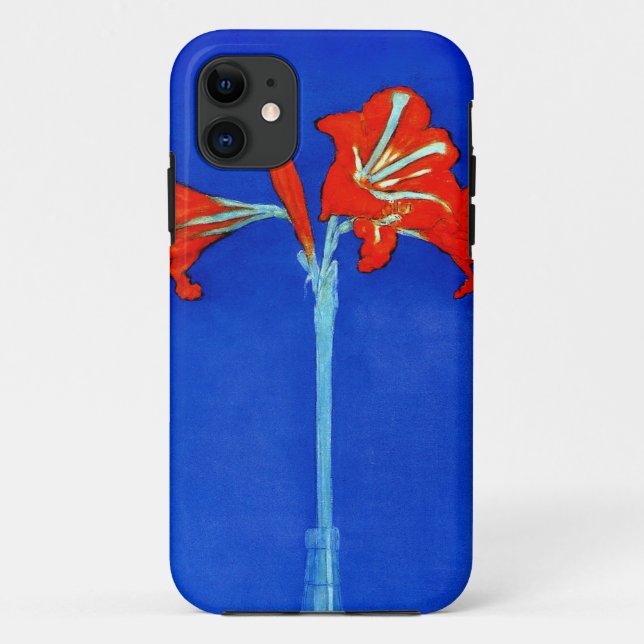 Mondrian Amaryllis iPhone 5 Case (Back)