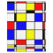 Mondrian art style