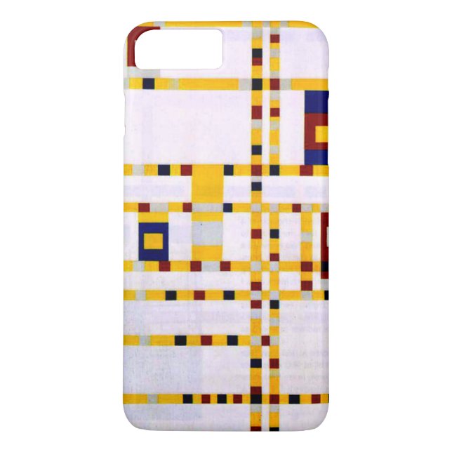 Mondrian - Broadway Boogie Woogie Case-Mate iPhone Case (Back)