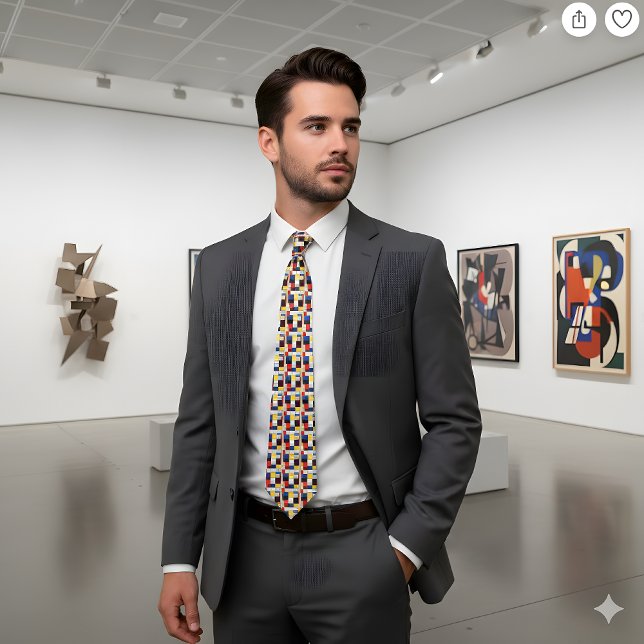 Mondrian Composition A Necktie Elegance (Creator Uploaded)