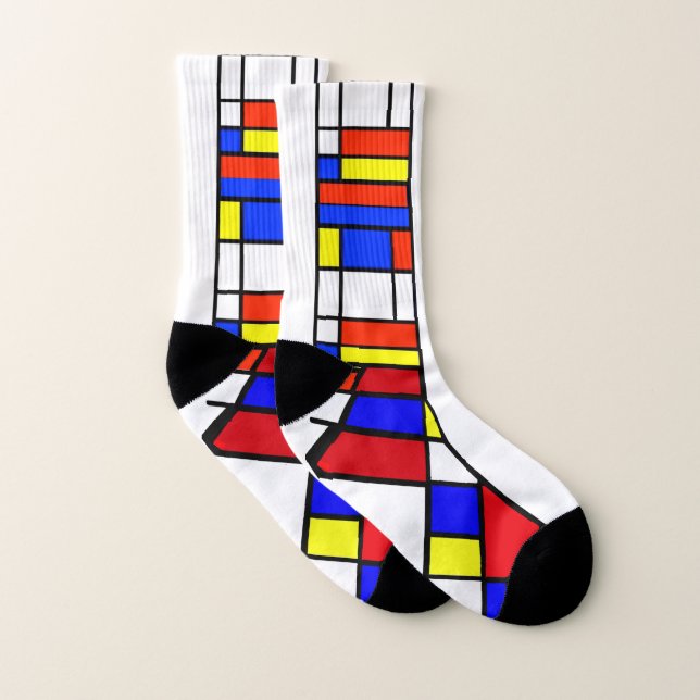 Mondrian - Composition II - Art Socks (Pair)