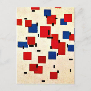 Mondrian - Composition in Colour A Postcard
