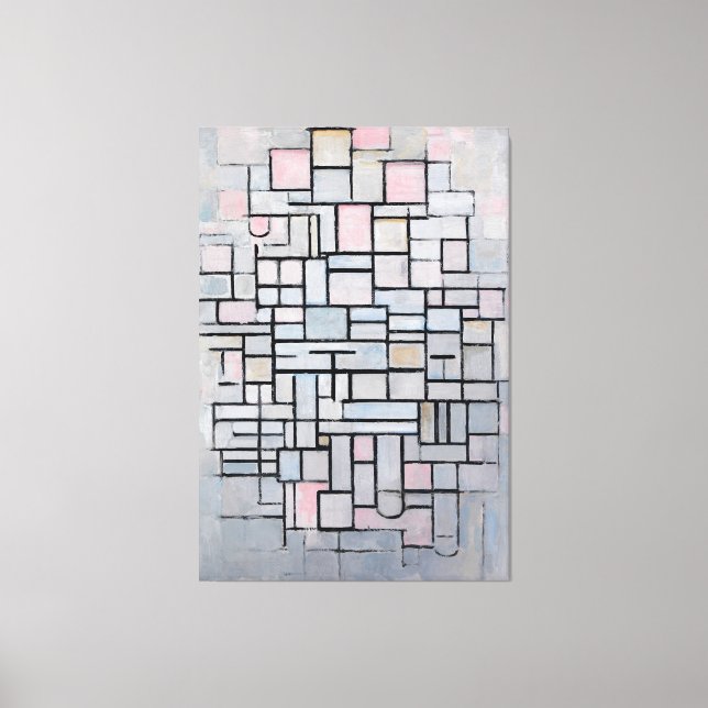 MONDRIAN - COMPOSITION No. IV COMPOSITIE 6 - 1914  Canvas Print (Front)