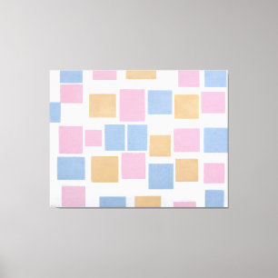 MONDRIAN - COMPOSITION WITH COLOR PLANES 3 - 1917 CANVAS PRINT