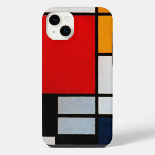 Mondrian - Composition with Large Red Plane iPhone 14 Plus Case