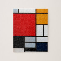 Mondrian - Composition with Large Red Plane