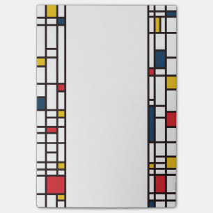 Mondrian De Stijl Post-it Notes