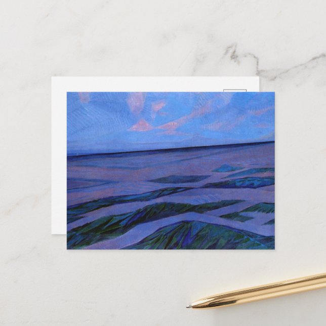 Mondrian - Dune Landscape Postcard (Front/Back In Situ)