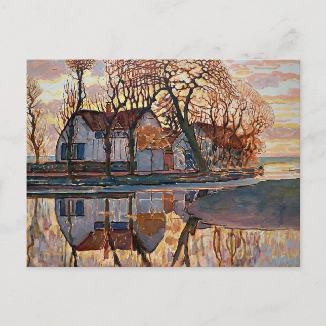 Mondrian - Farm near Duivendrecht Postcard (Front)