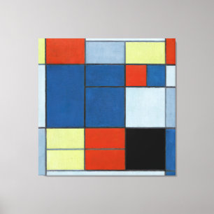 MONDRIAN - Great Composition C - 1920 - Canvas Print
