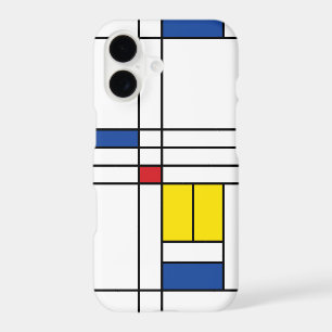 Mondrian II Minimalist De Stijl Modern Art Design