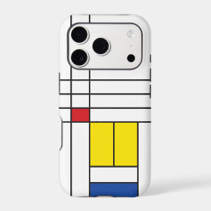 Mondrian II Minimalist De Stijl Modern Art Design