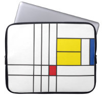 Mondrian II Minimalist De Stijl Modern Art Design