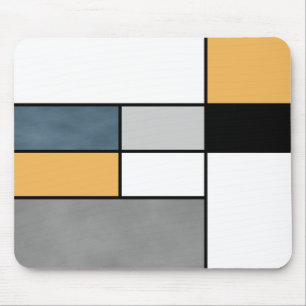 Mondrian inspiration mouse mat