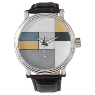 Mondrian inspiration watch