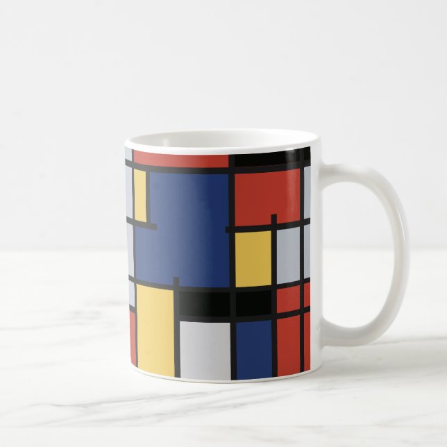  Mondrian-Inspired Mug (Right)