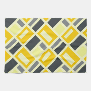 MONDRIAN-INSPIRED TEA TOWEL