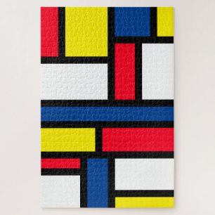 Mondrian Jigsaw Puzzle