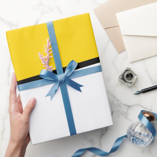 Mondrian Mania Retro  Wrapping Paper (Gifting)