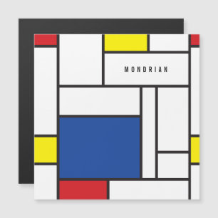 Mondrian Minimalist Geometric De Stijl Modern Art