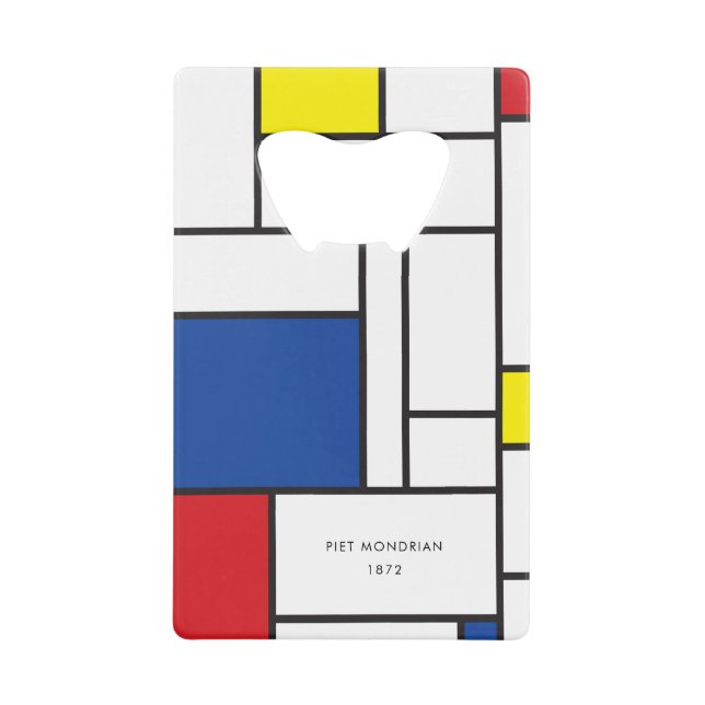 Mondrian Minimalist Geometric De Stijl Modern Art (Front)