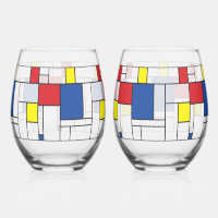 Mondrian Minimalist Geometric De Stijl Modern Art