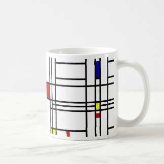 Mondrian Modern Art Coffee Mug