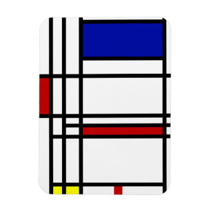 Mondrian Modern Art Magnet
