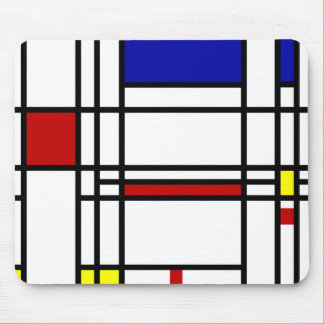 Mondrian Modern Art Mouse Mat