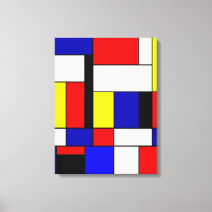 Mondrian No. 42 Canvas Print
