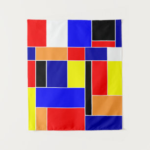 Mondrian No. 48 Small Tapestry