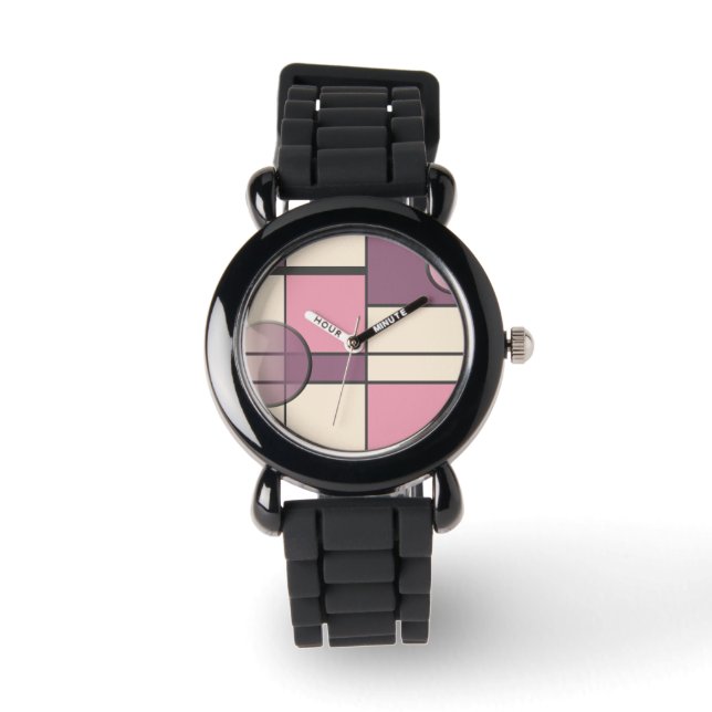 Mondrian & Pastell Watch (Front)
