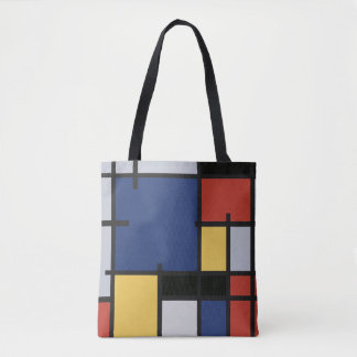 Mondrian’s Box Tote Bag – Bold Style in Every Way
