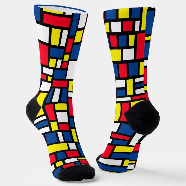 Mondrian Socks (Angled)