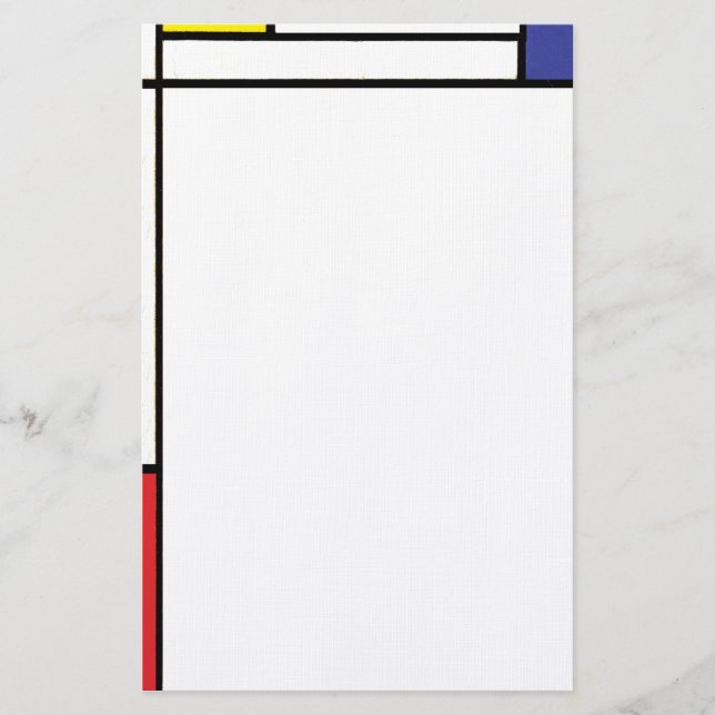 mondrian stationery (Front)
