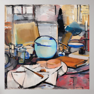 Mondrian - Still Life with Gingerpot 1, Poster