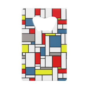 Mondrian style design