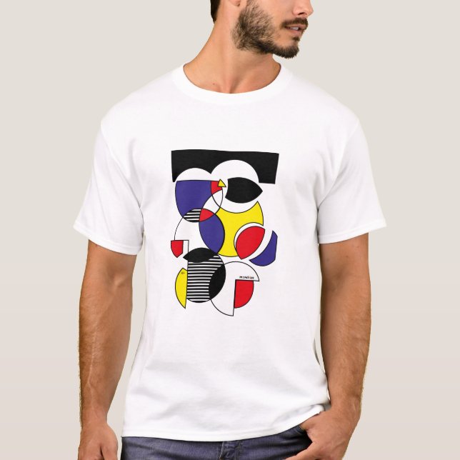 mondrian style jnf T-Shirt (Front)
