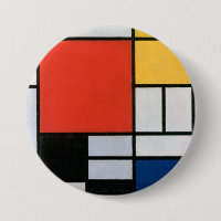 Mondrian's Composition Red, Yellow, Blue, Black