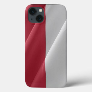 Monegasque waving Flag - iPhone 13 Case