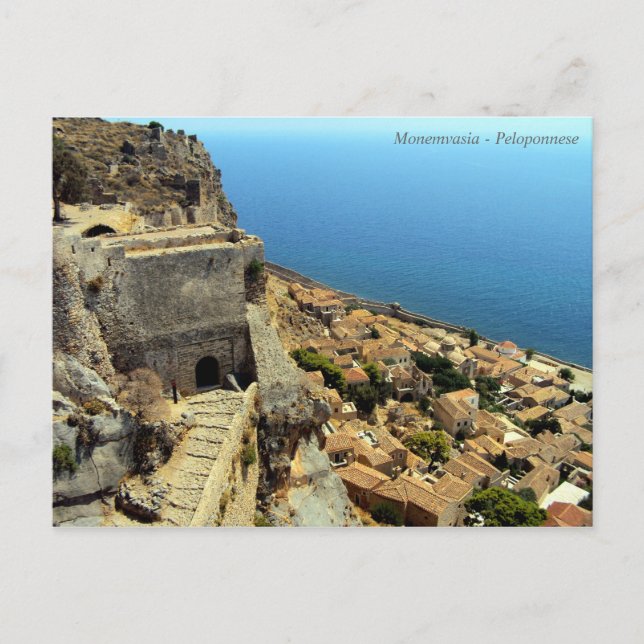 Monemvasia – Peloponnese Postcard (Front)