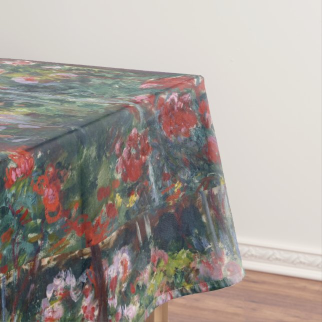 Monet 1887 Vintage Peony Garden Tablecloth (In Situ)