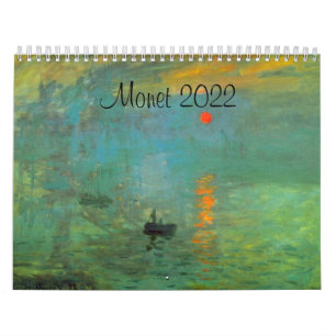 Monet 2022 French Art Calendar