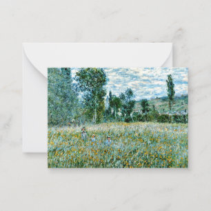 Monet - A Meadow Card