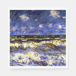 Monet - A Stormy Sea Napkin