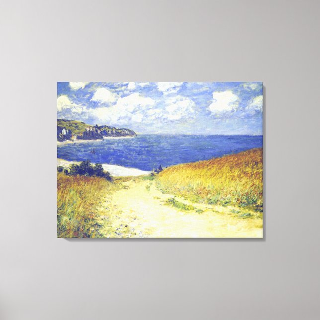 Monet - Alley Near Pourville, Canvas Print (Front)