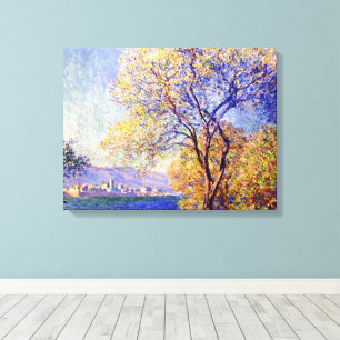 Monet - Antibes Seen from the Salis Gardens,  Canvas Print