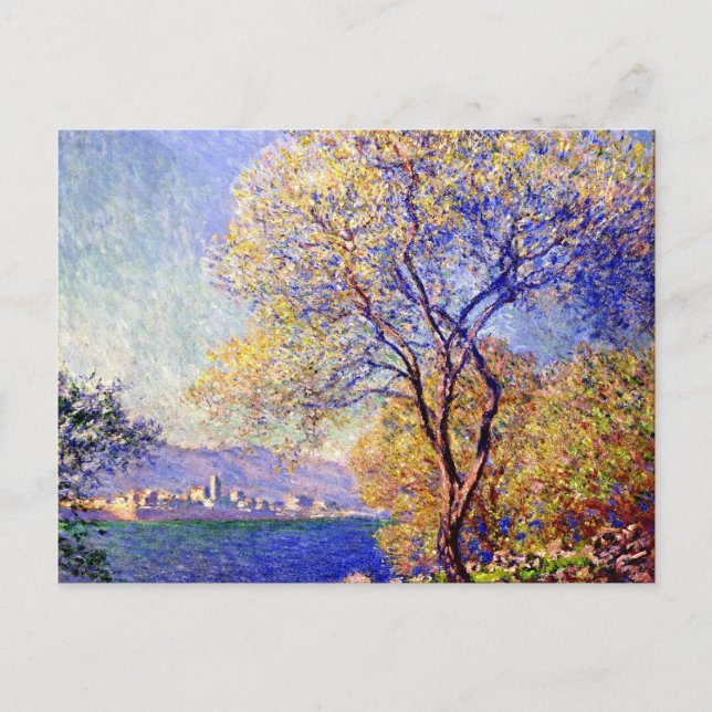 Monet - Antibes Seen from the Salis Gardens Postcard (Front)