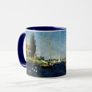 Monet - Argenteuil, famous painting, Mug